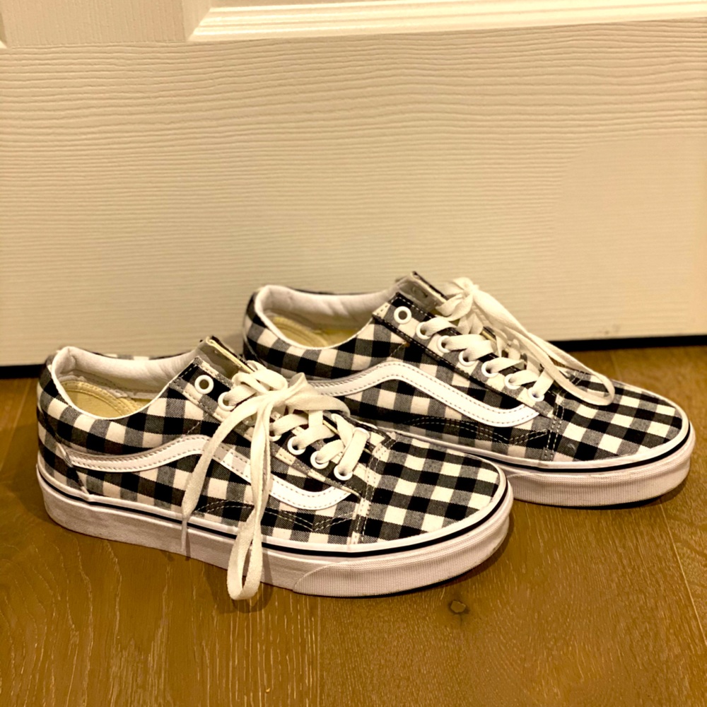 Gingham Sneakers